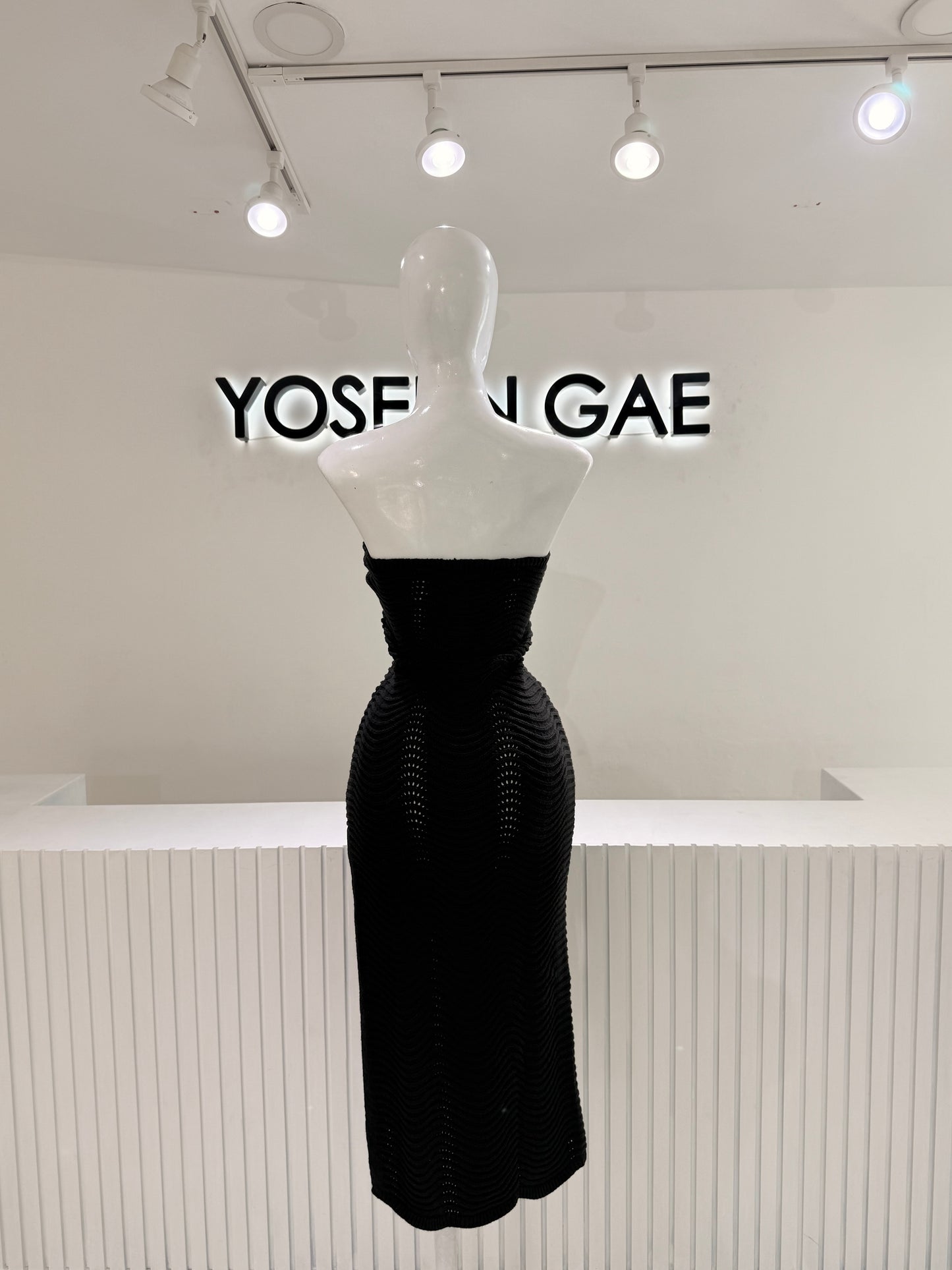 Vestido Ondas Tejido