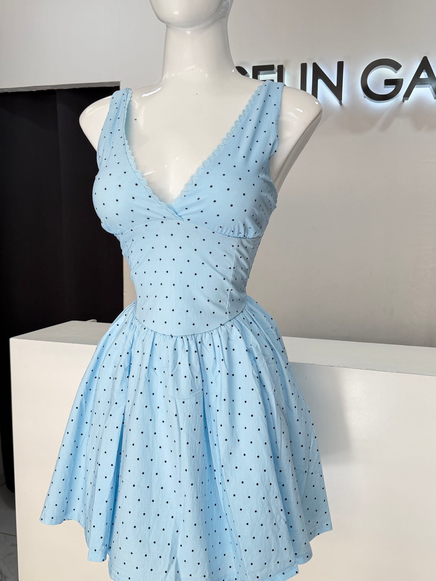 Vestido Mini Polca