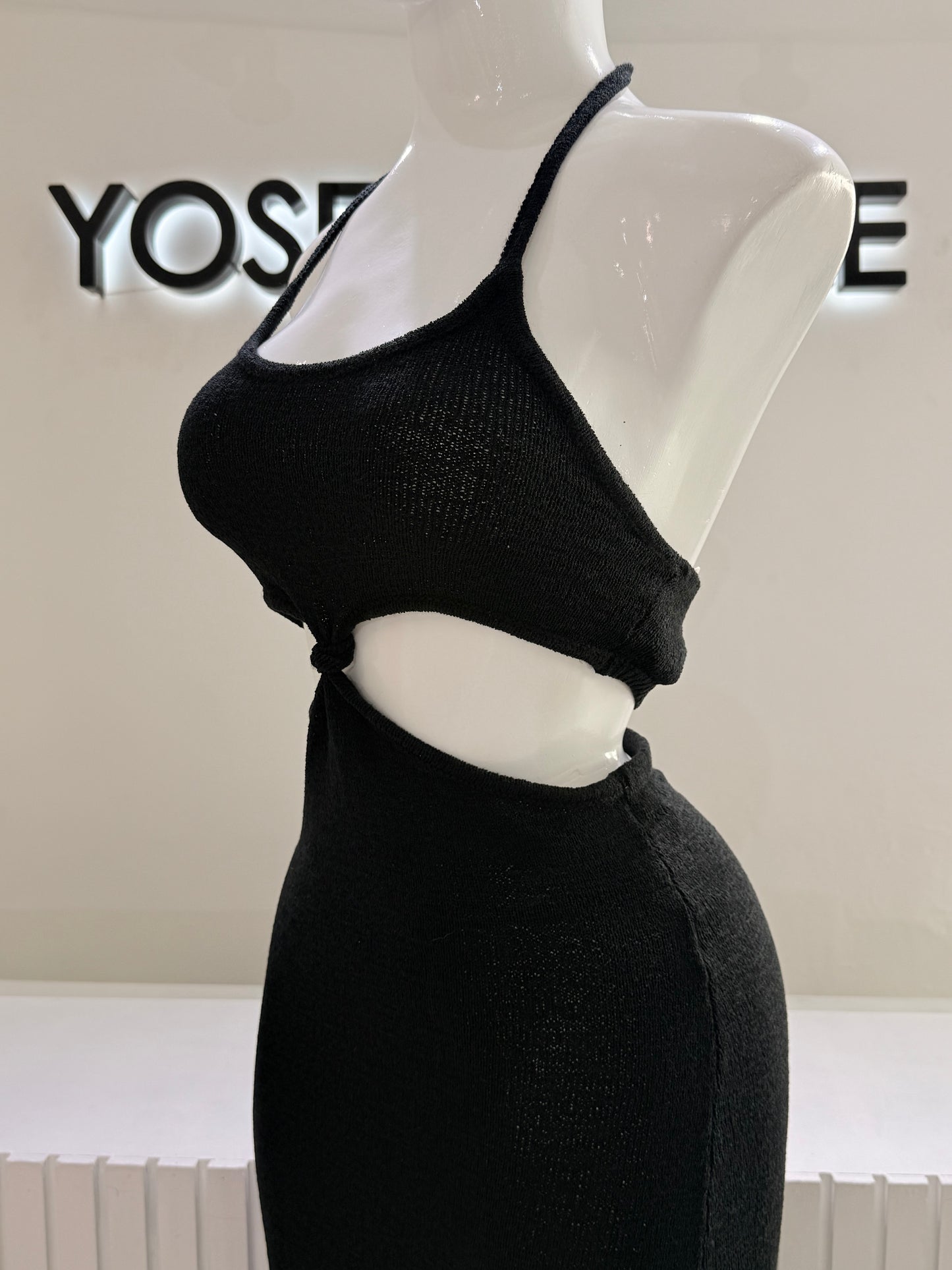 Vestido Nudo Negro