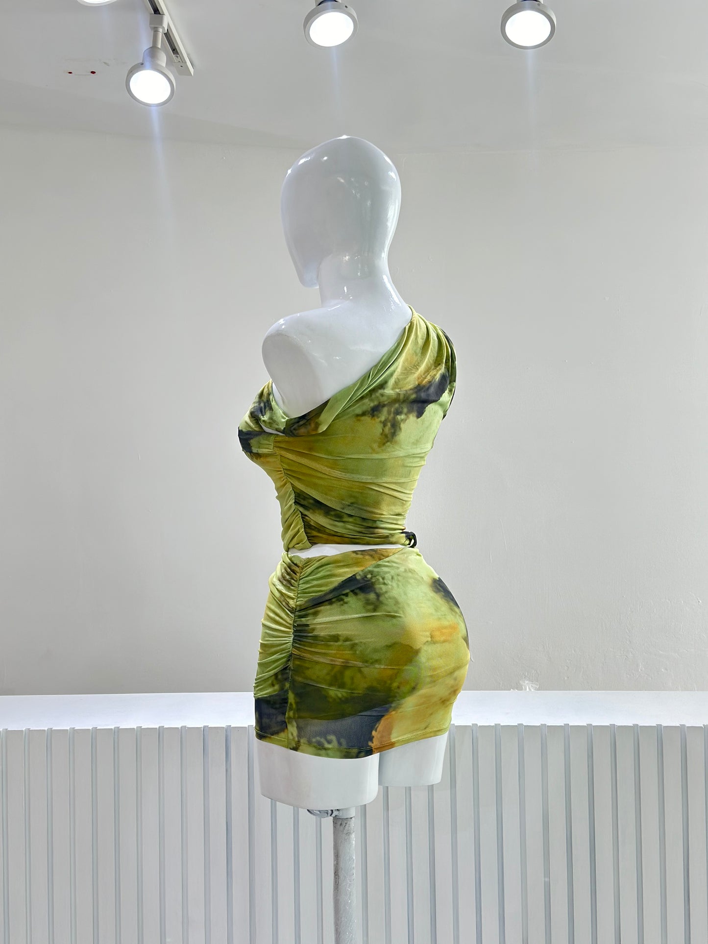 Vestido Mesh Bambú