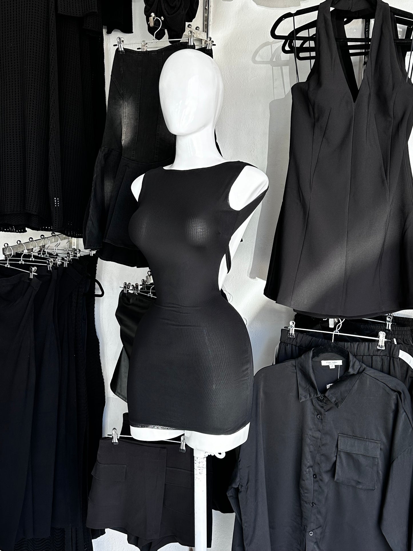 Vestido Mesh Black