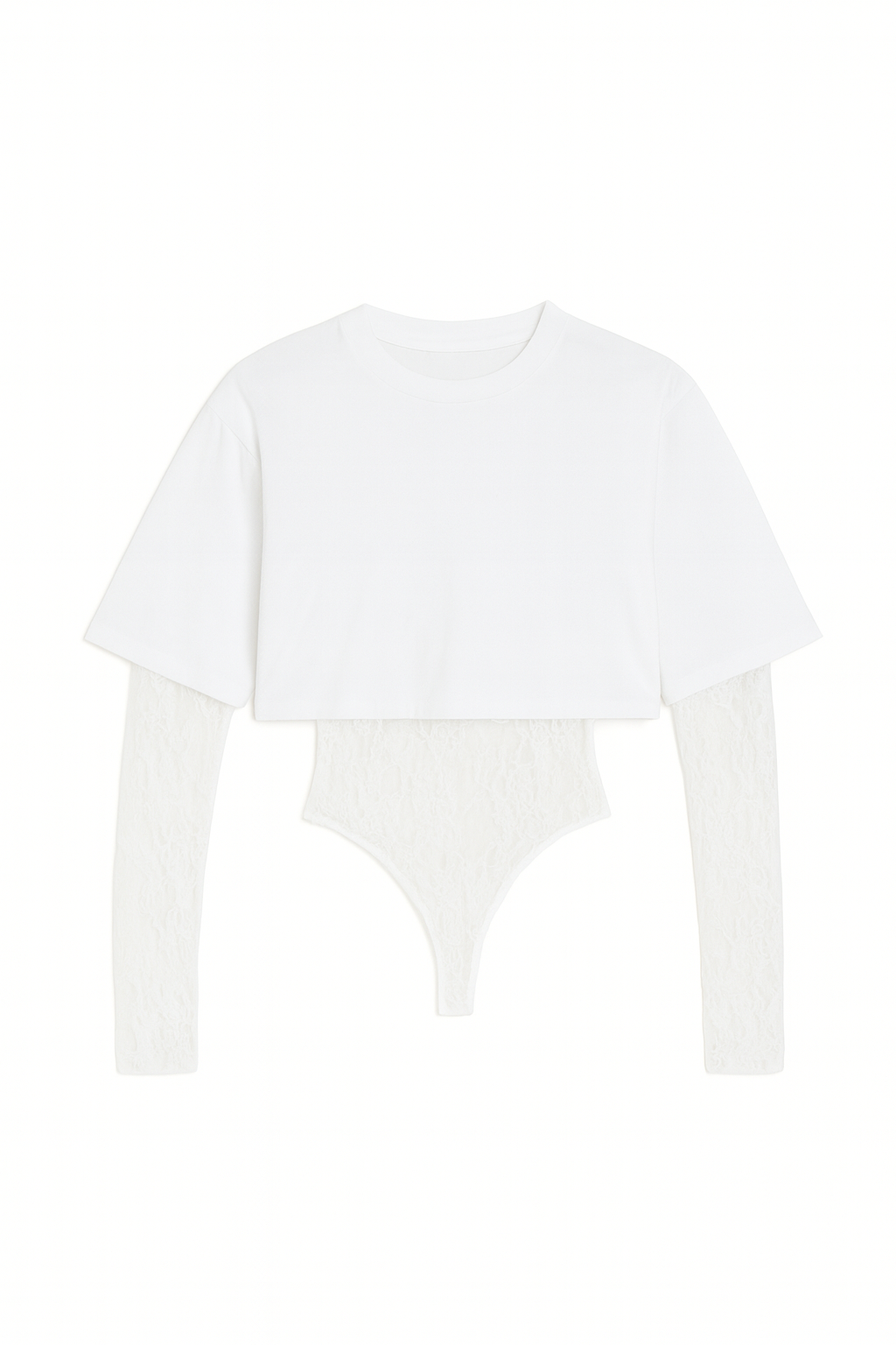 Blusa Encaje Blanca