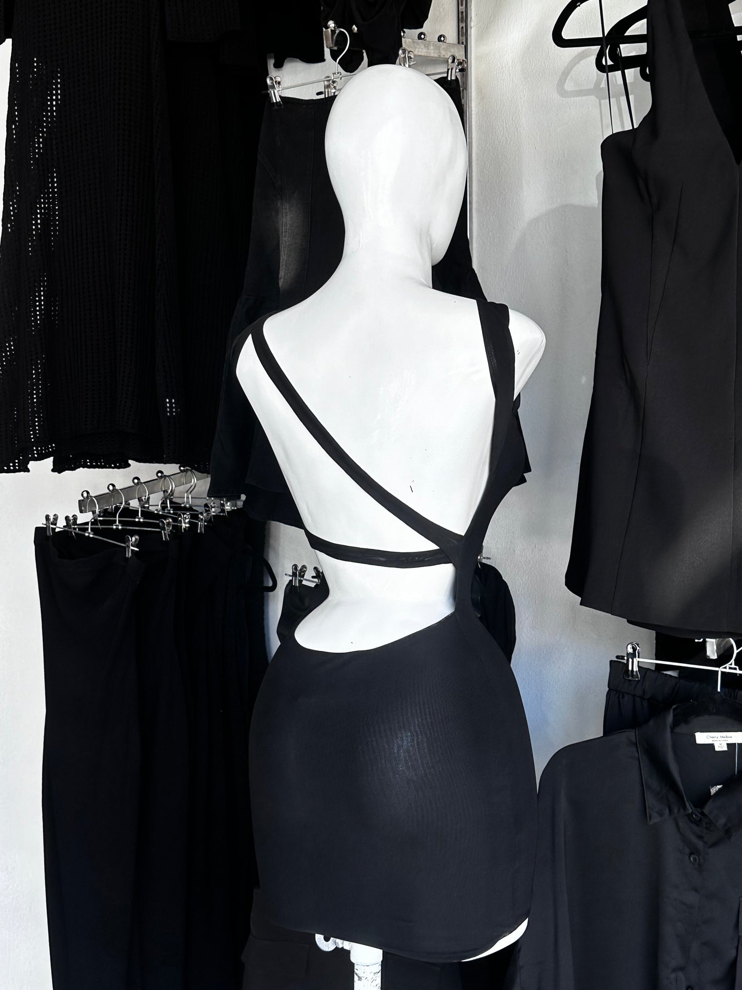 Vestido Mesh Black