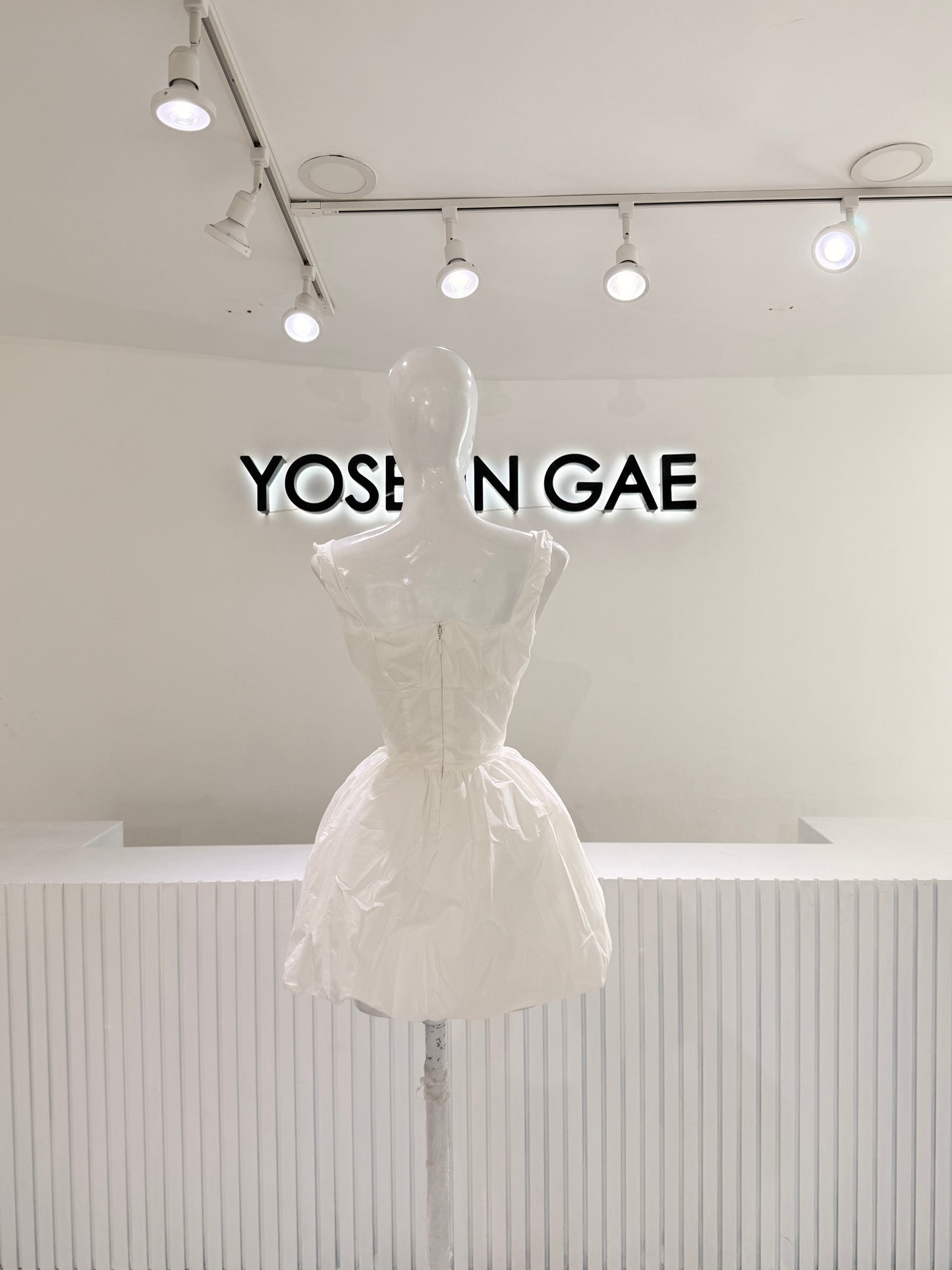 Vestido Globo Blanco