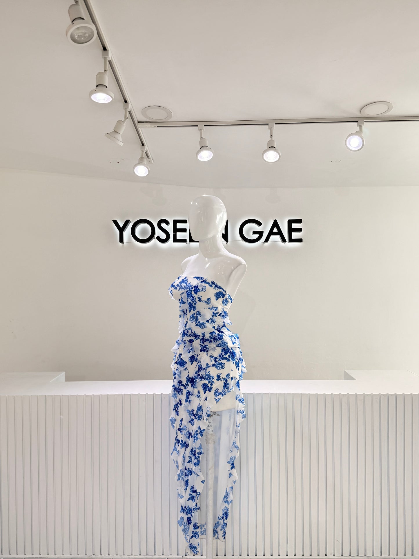 Vestido Floral Azul