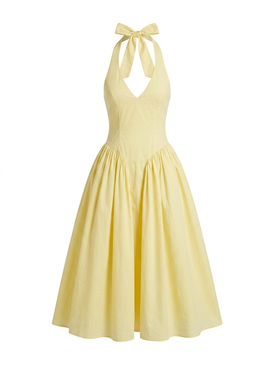 Vestido Aura Amarillo