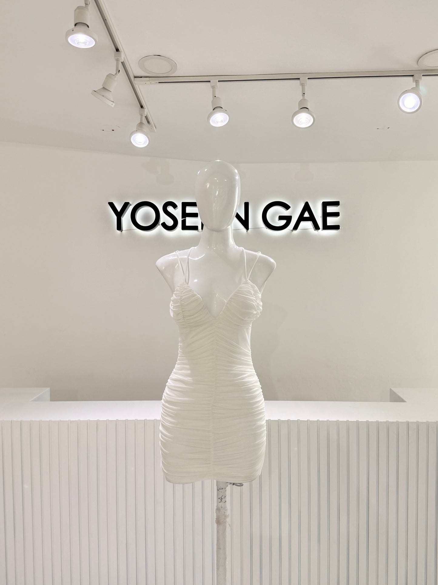 Vestido Plisado Perla