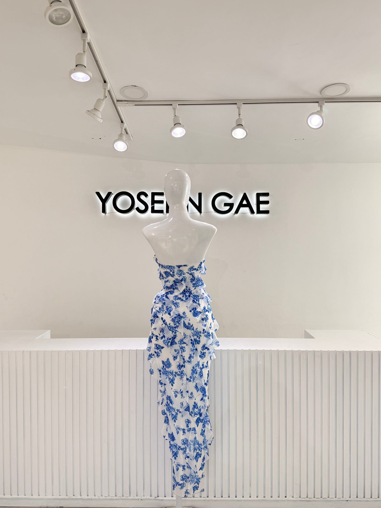 Vestido Floral Azul