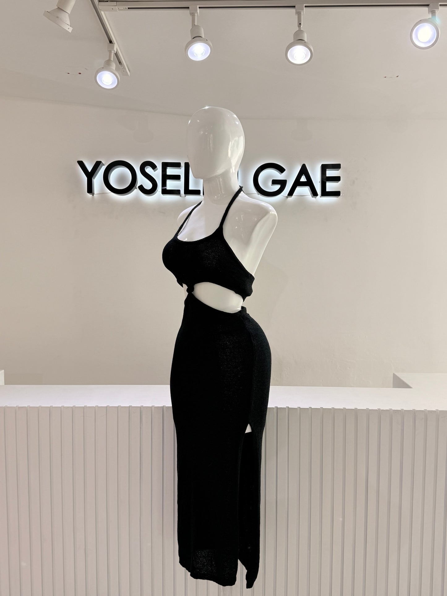 Vestido Nudo Negro