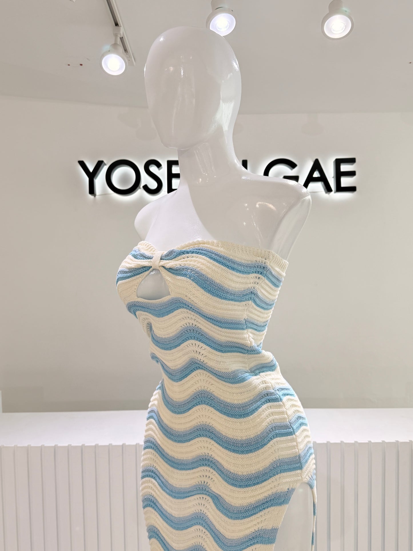 Vestido Ondas Blue