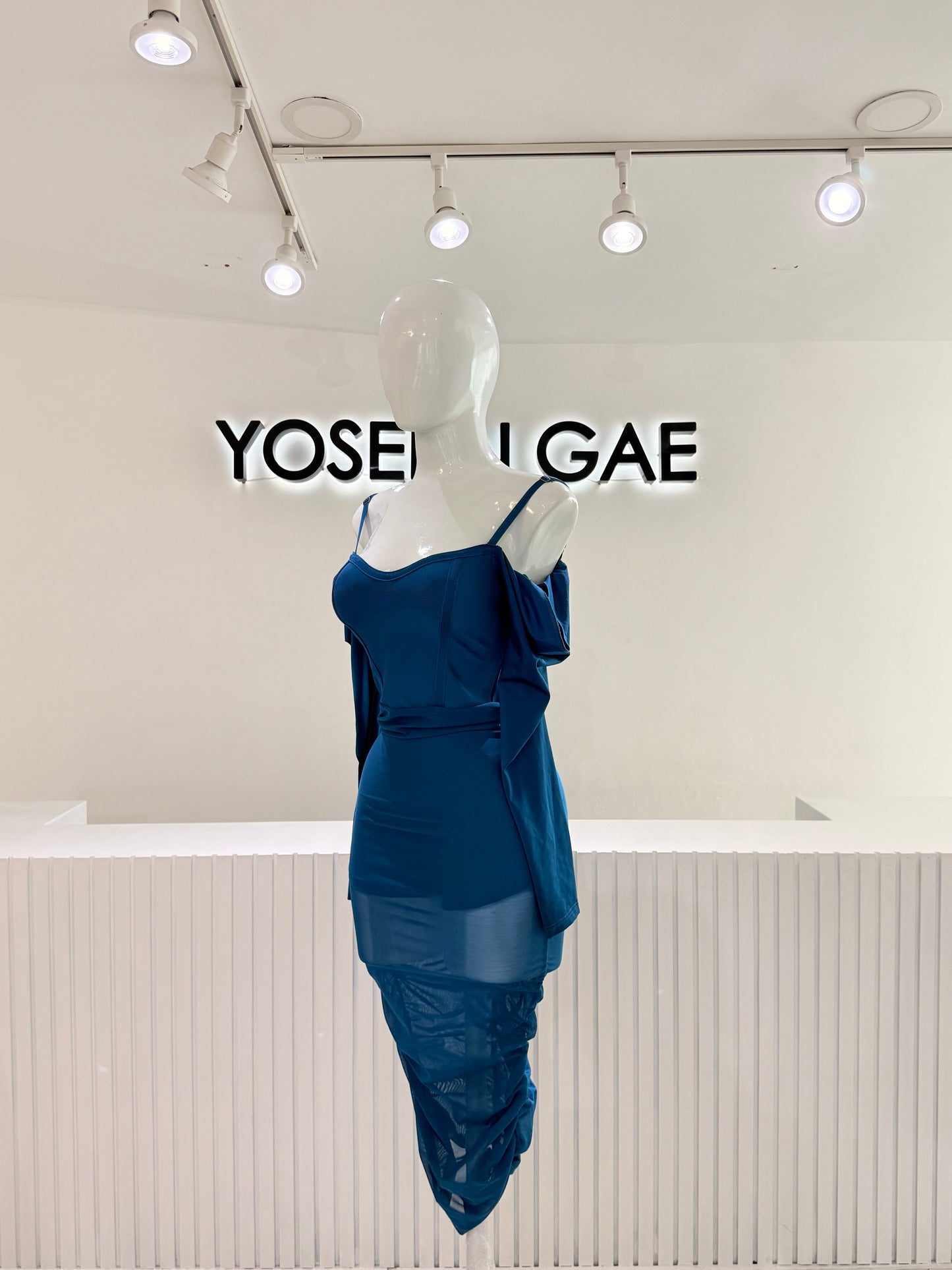 Vestido Celeste