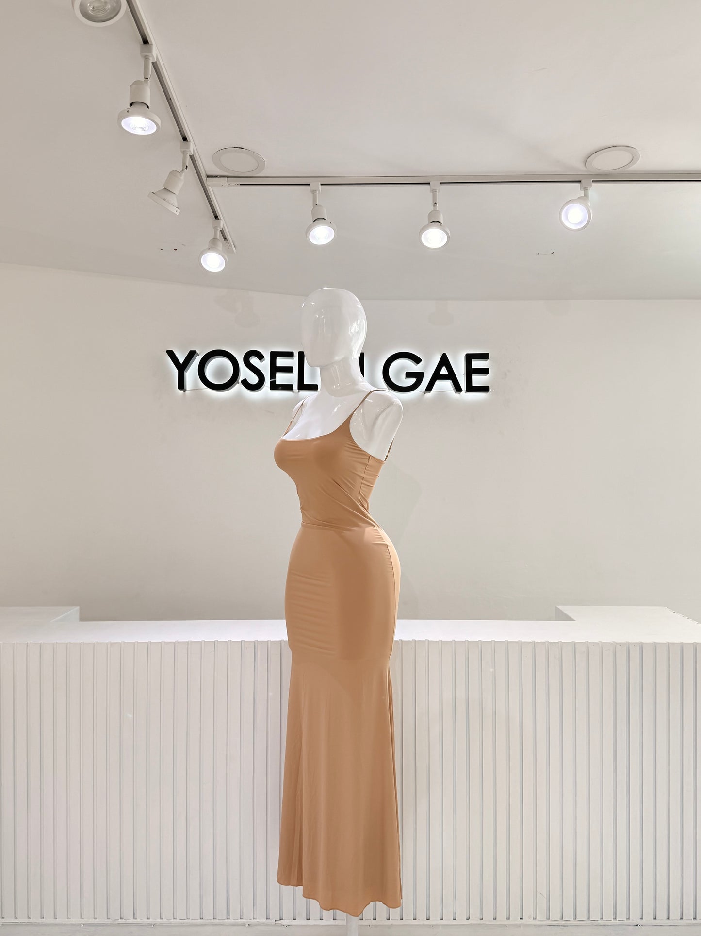 Vestido Nude Clásico