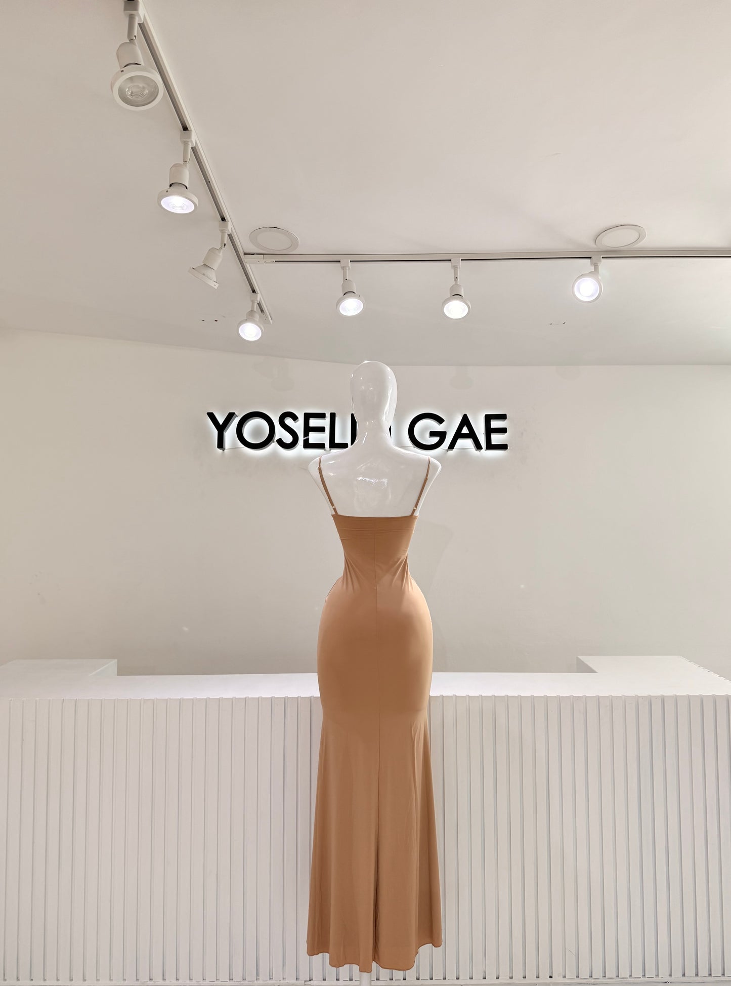 Vestido Nude Clásico