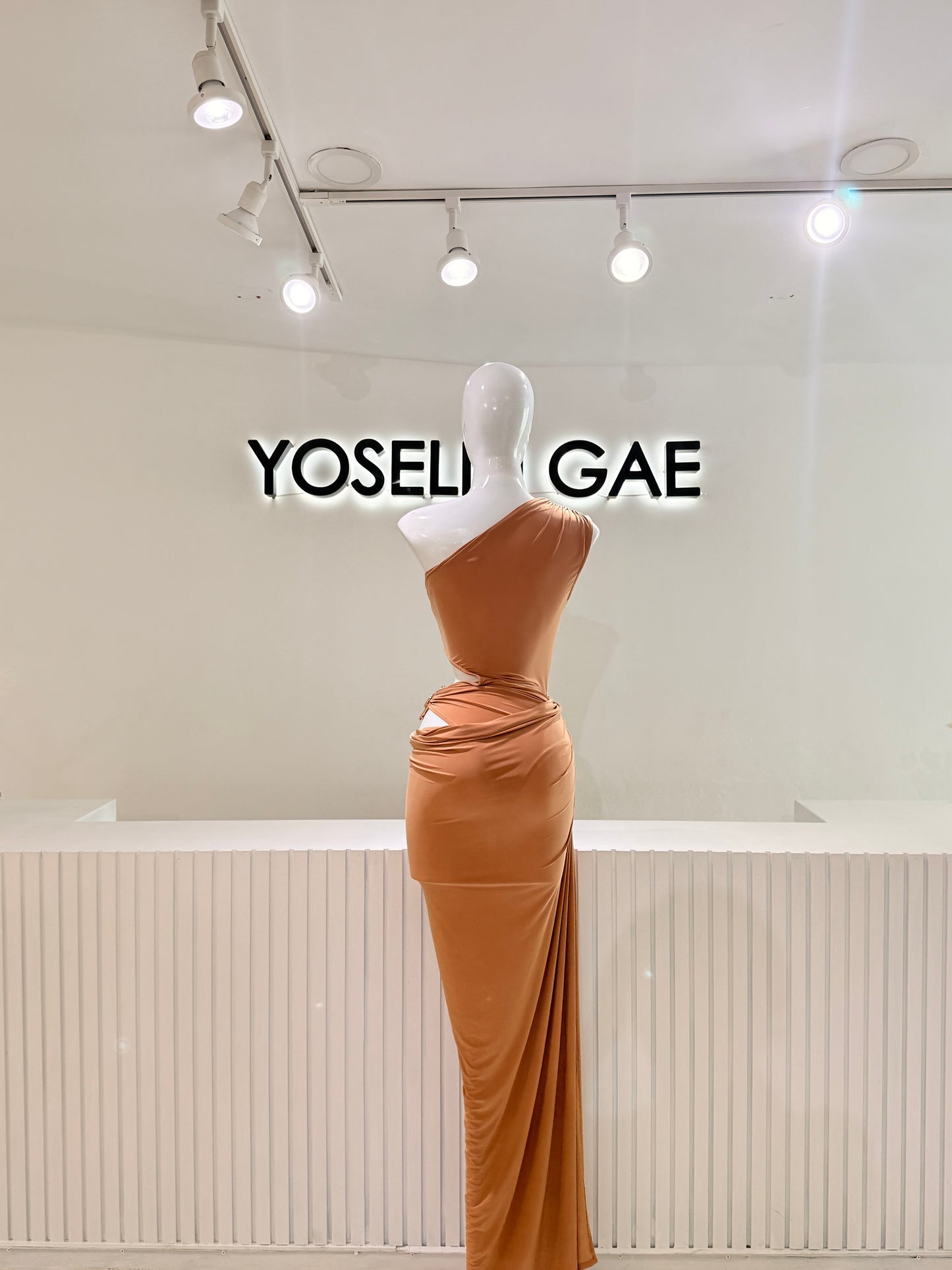Vestido Griego Beige