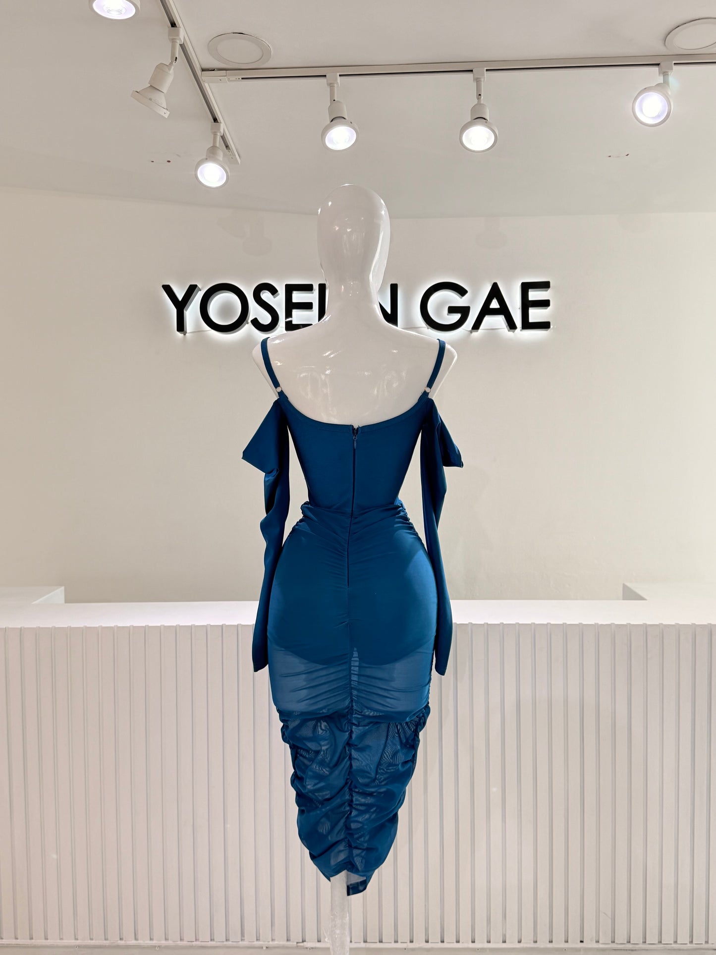 Vestido Celeste