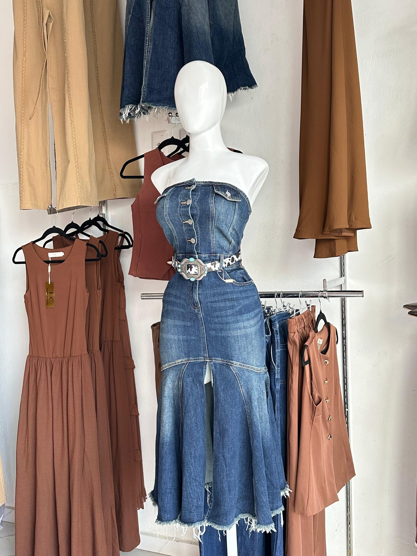 Vestido Demin Vaquero