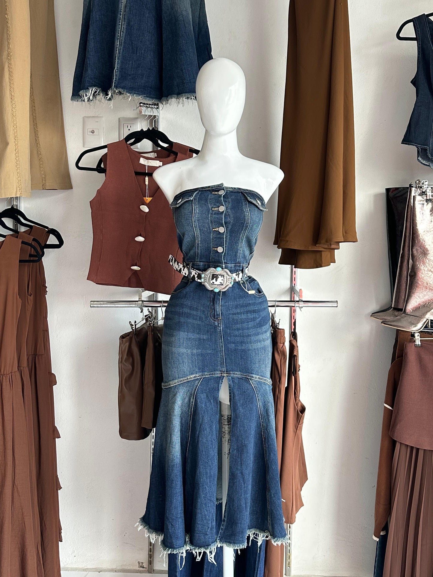 Vestido Demin Vaquero