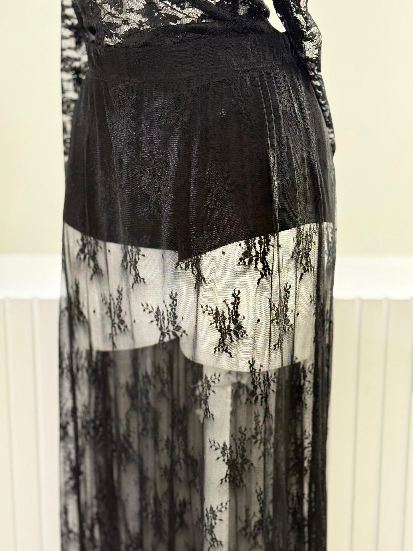 Falda Short Encaje