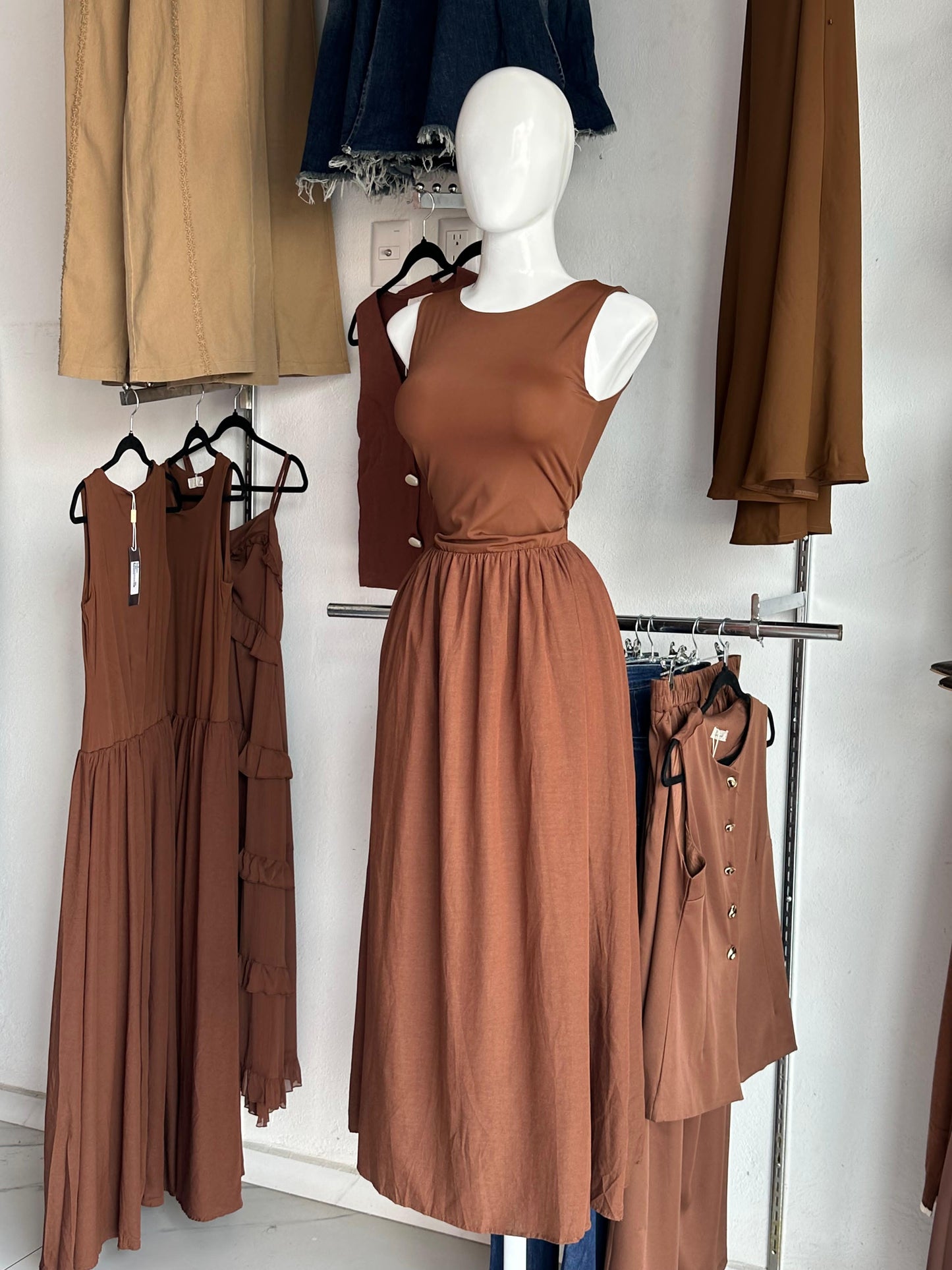 Vestido Chocolate
