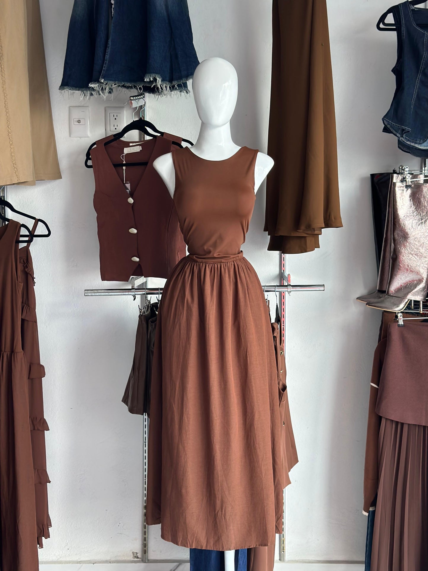Vestido Chocolate