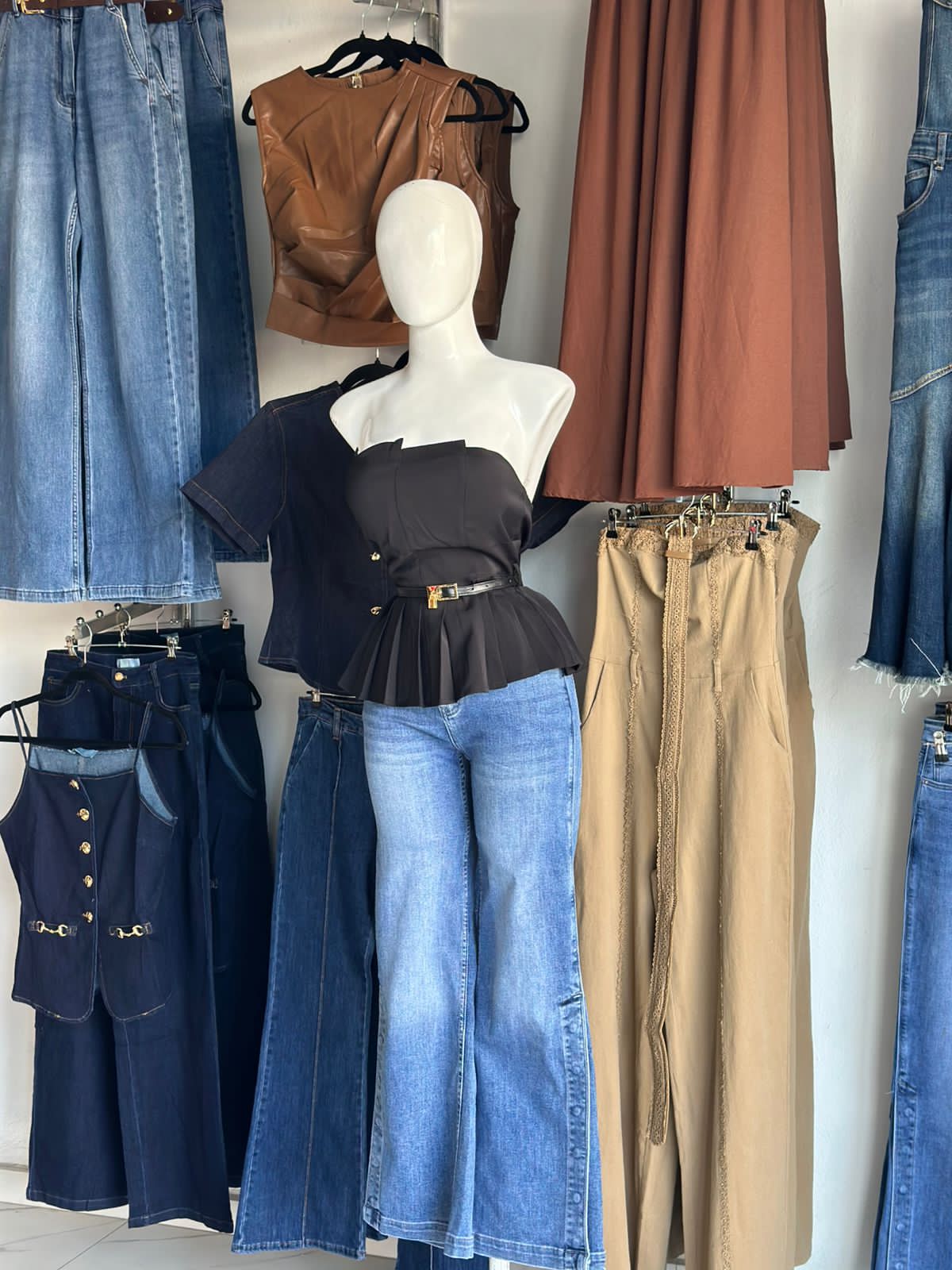 Blusa tablones
