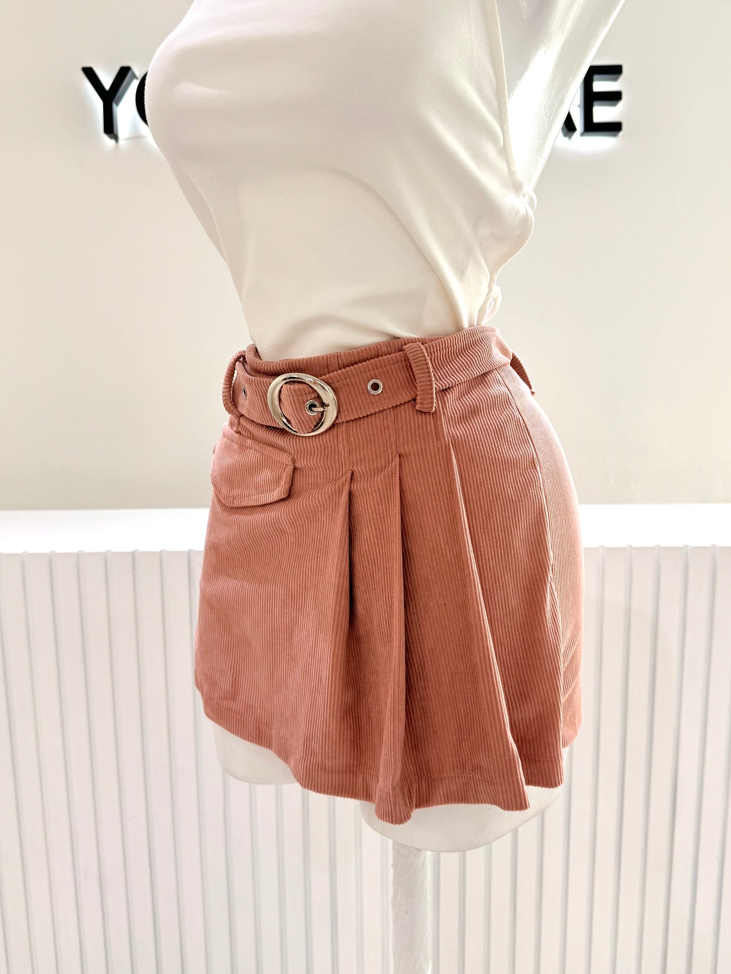 Short Falda Rose Bloom