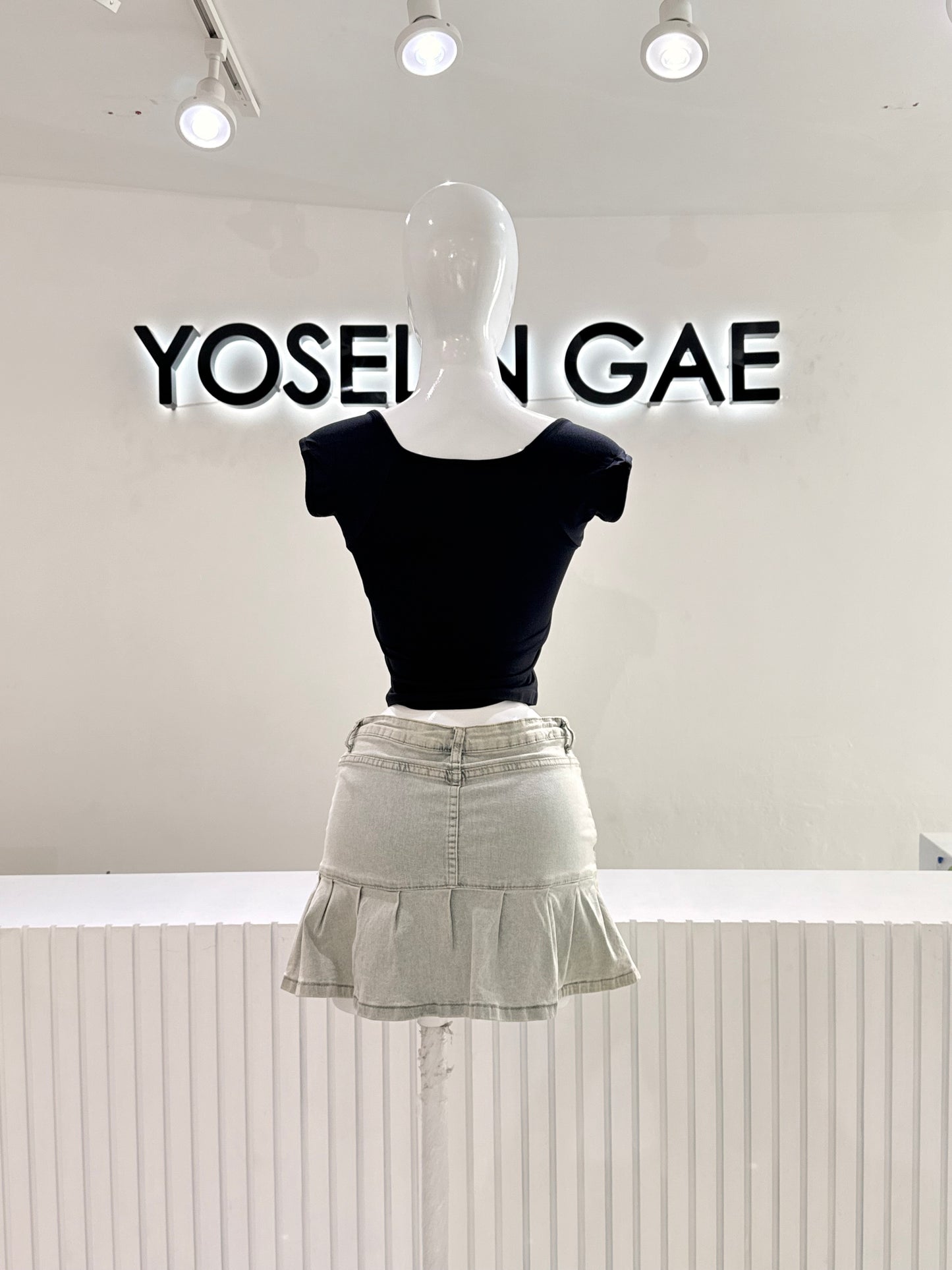 Blusa Basica Escote Cuadrado
