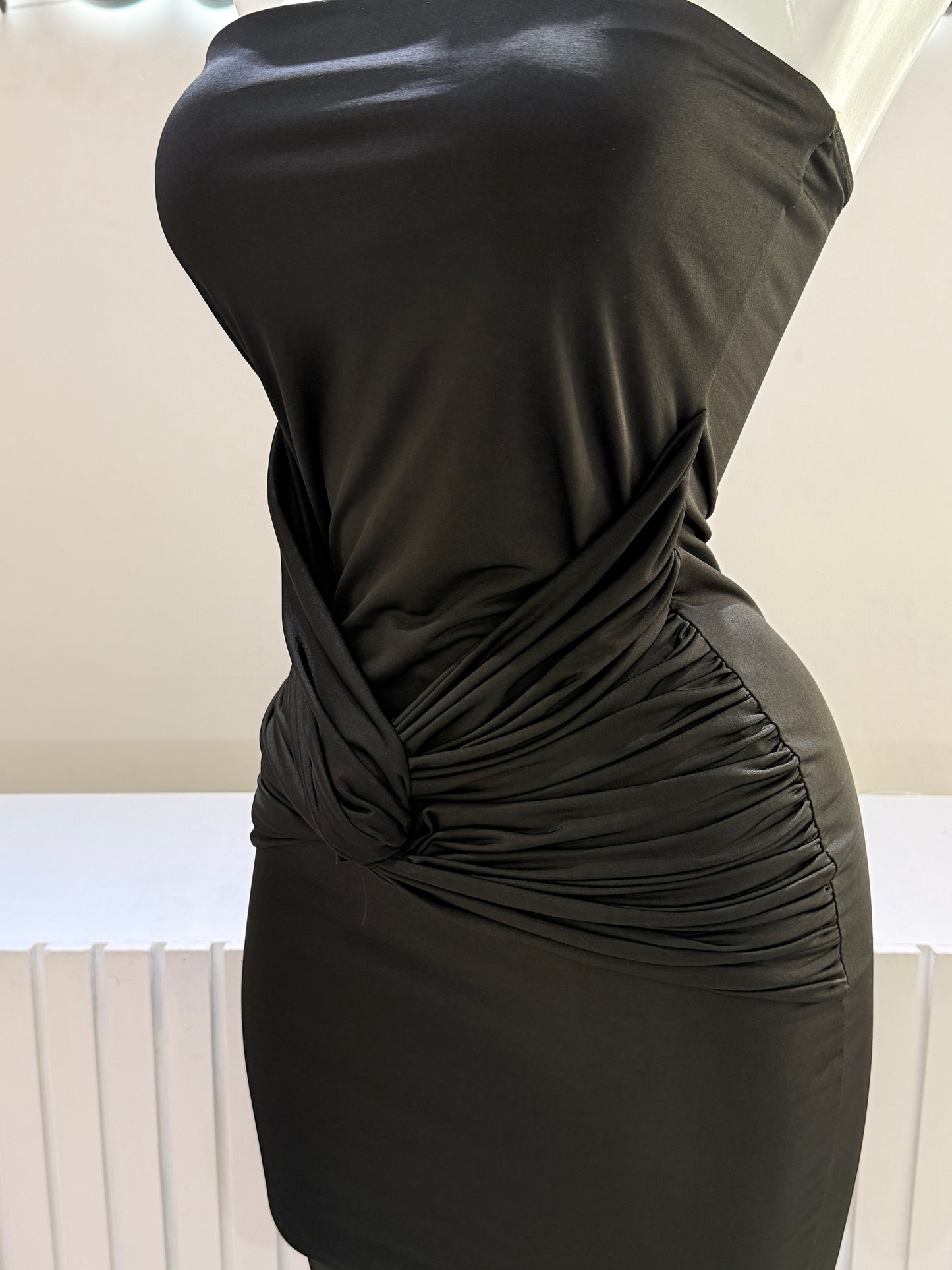 Vestido Nudo De Medianoche