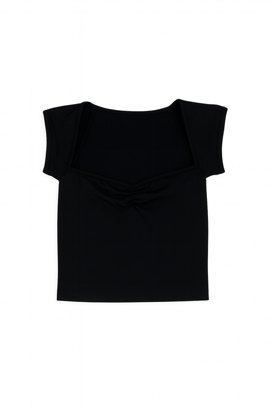 Blusa Basica Escote Cuadrado