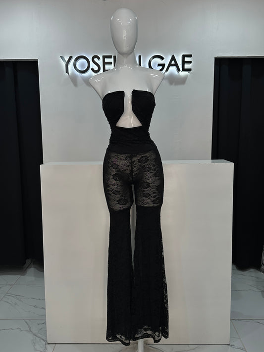 Jumper Escote Encaje