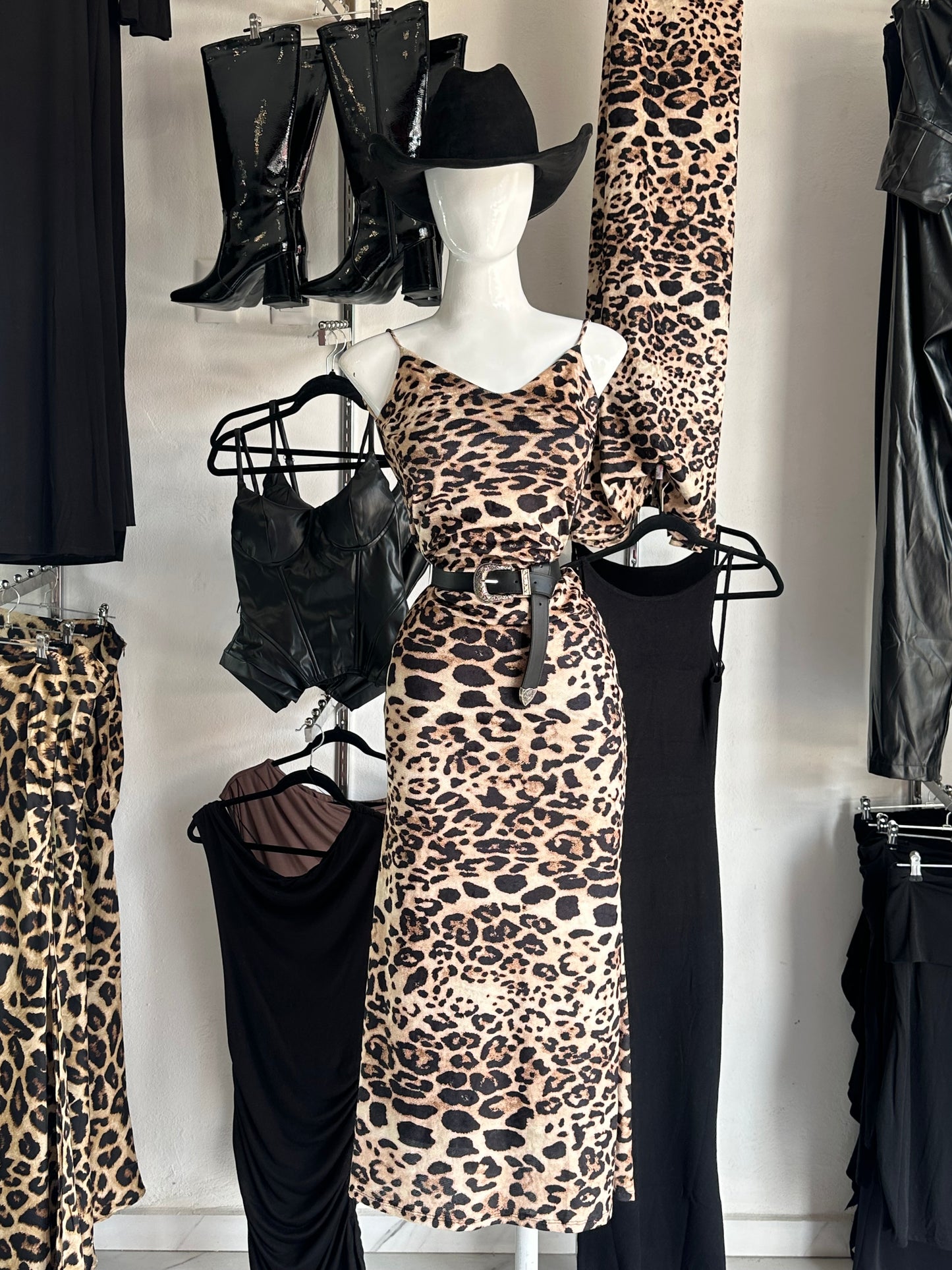 Vestido Print Leopardo