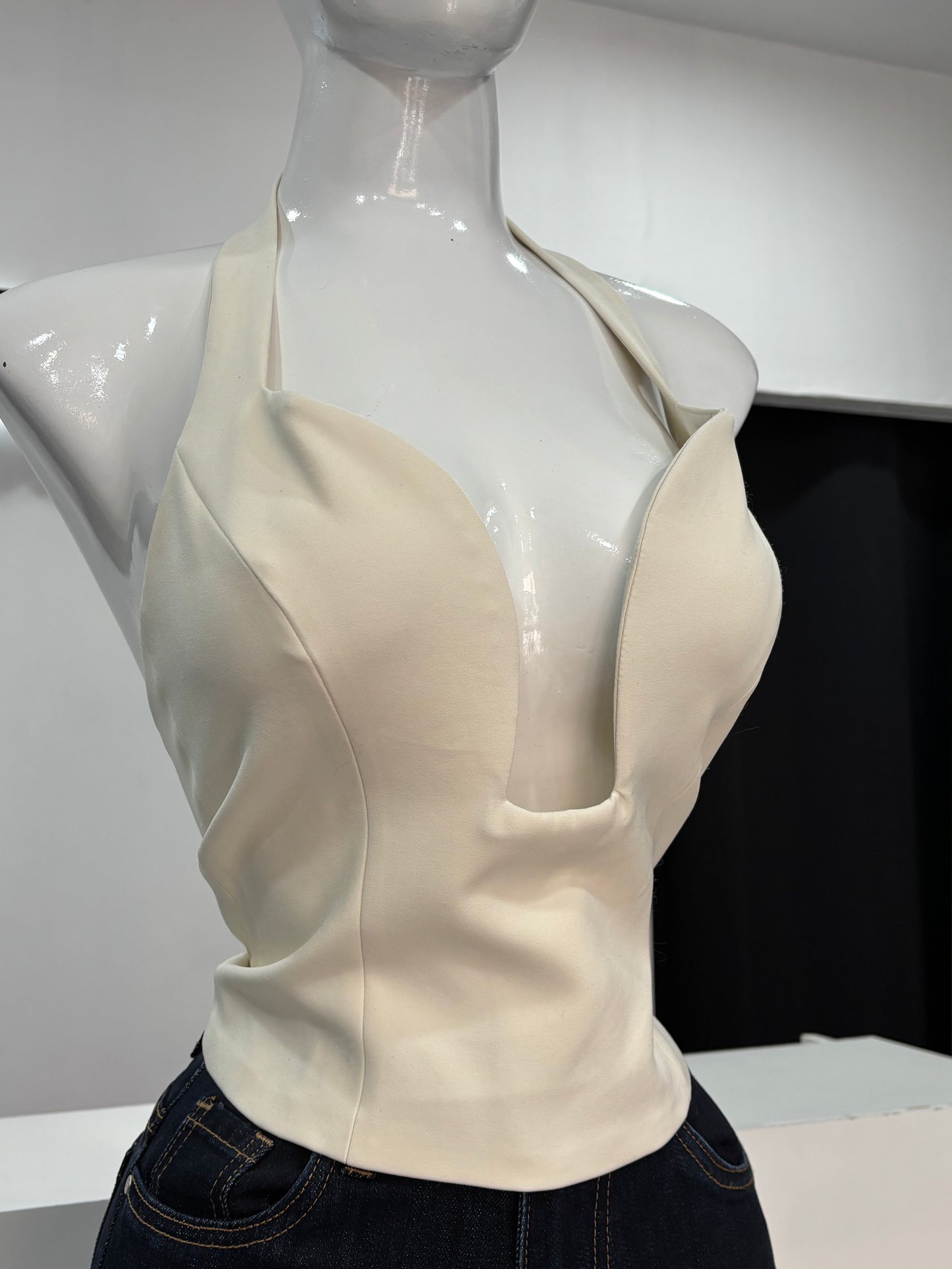 Blusa Elizabeth Beige