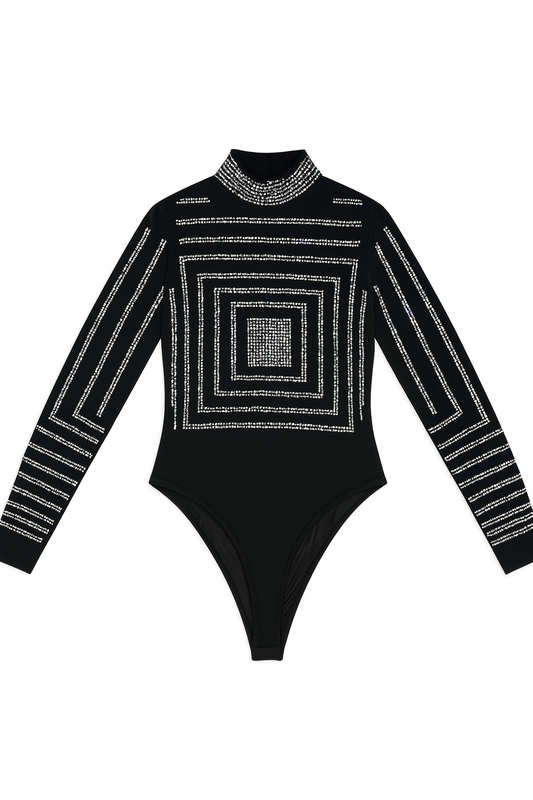Body Diamante Negro