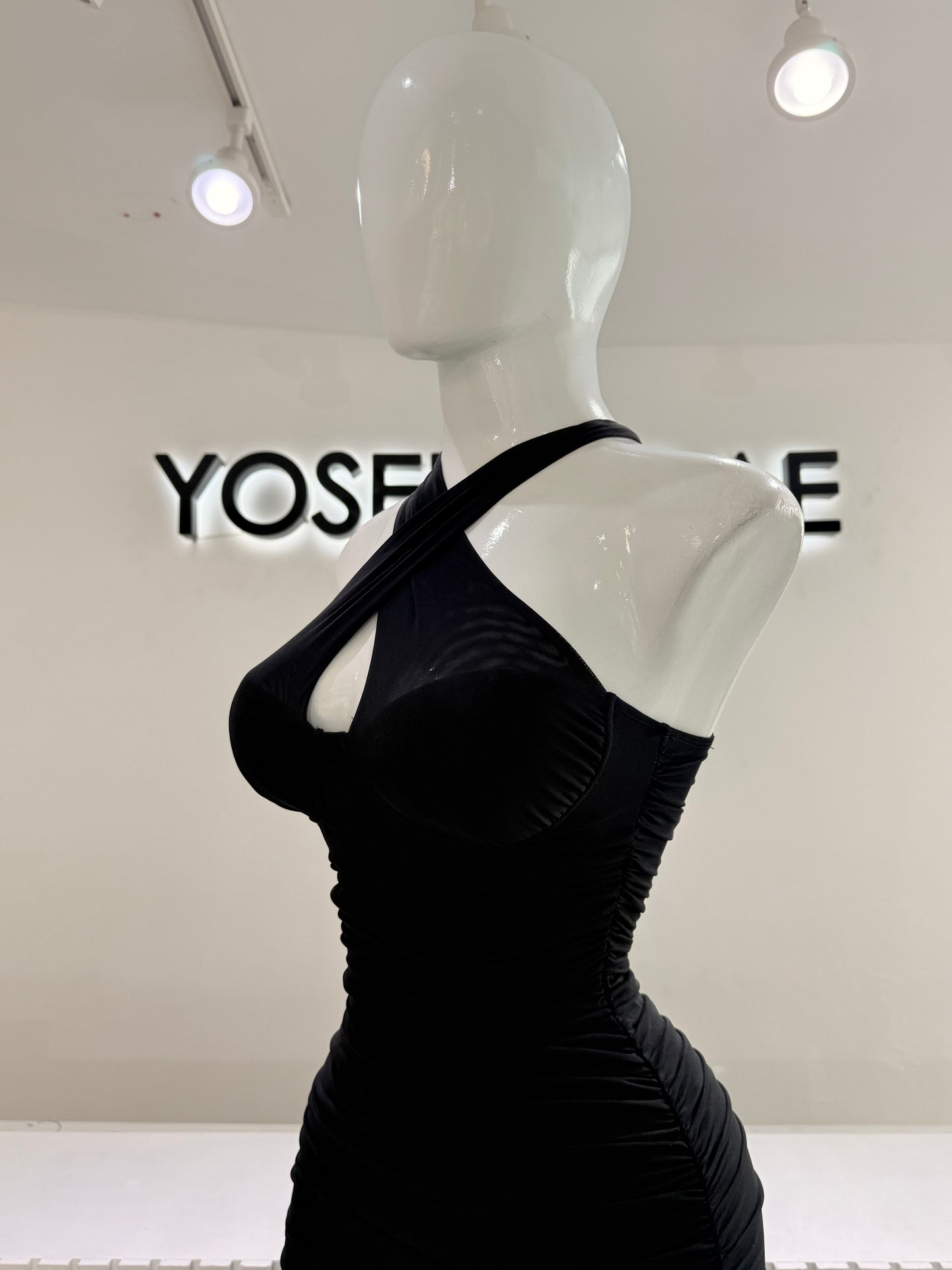 Vestido Cruzado Negro