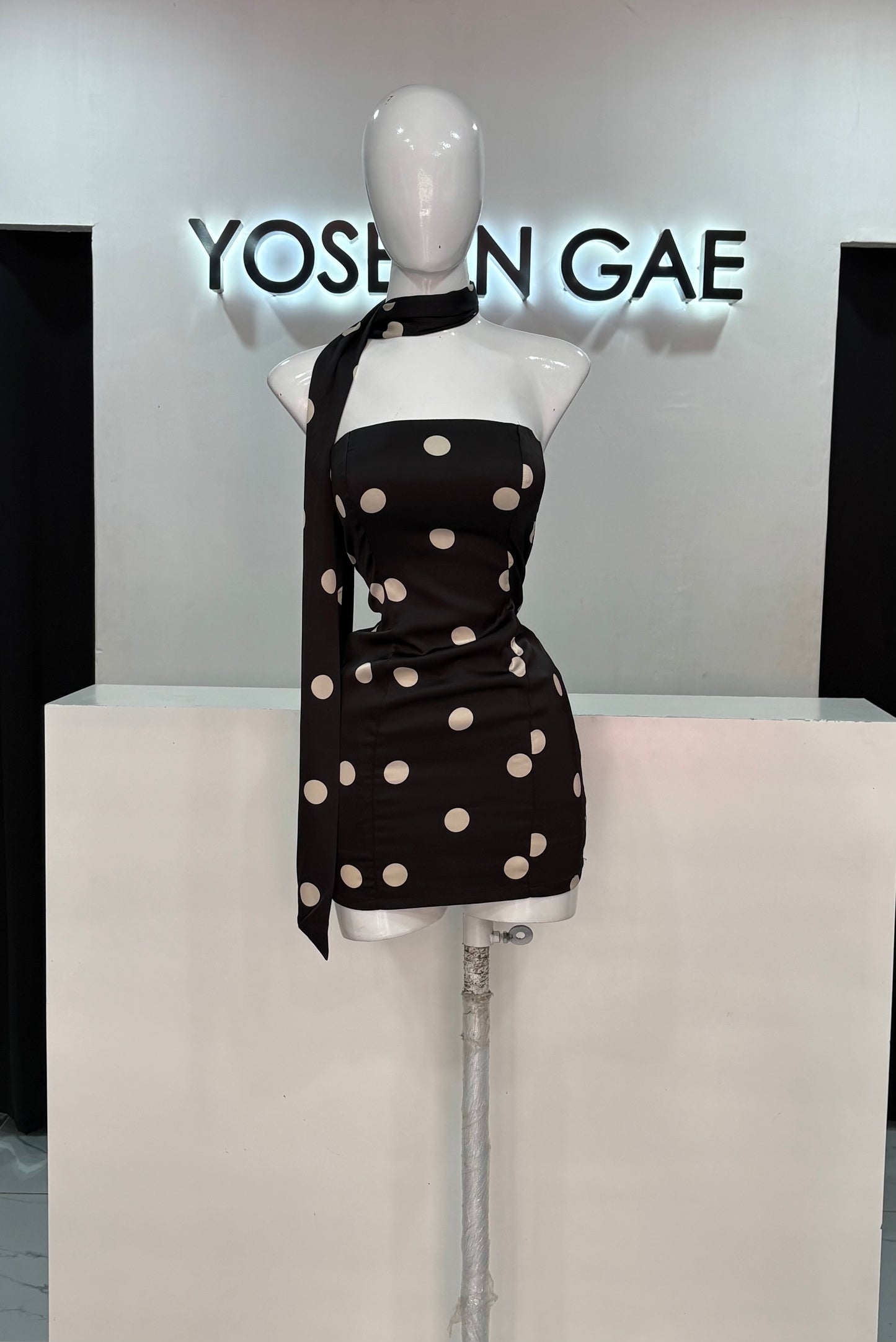 Vestido Lunares Negro