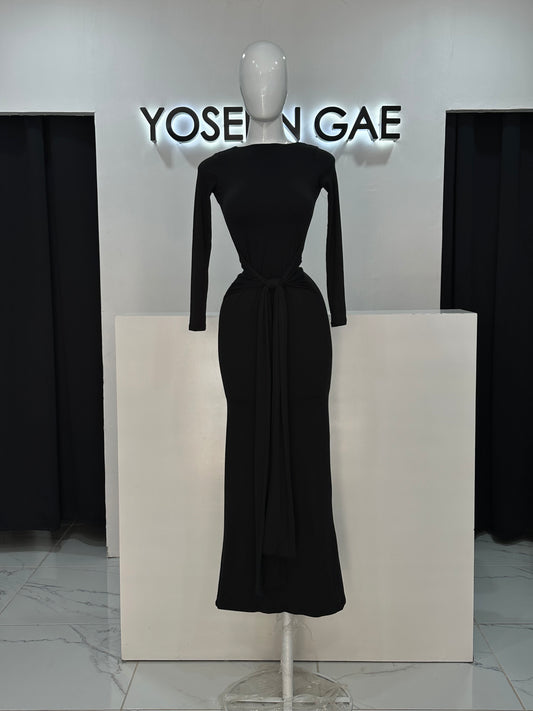 Vestido Nudo Black