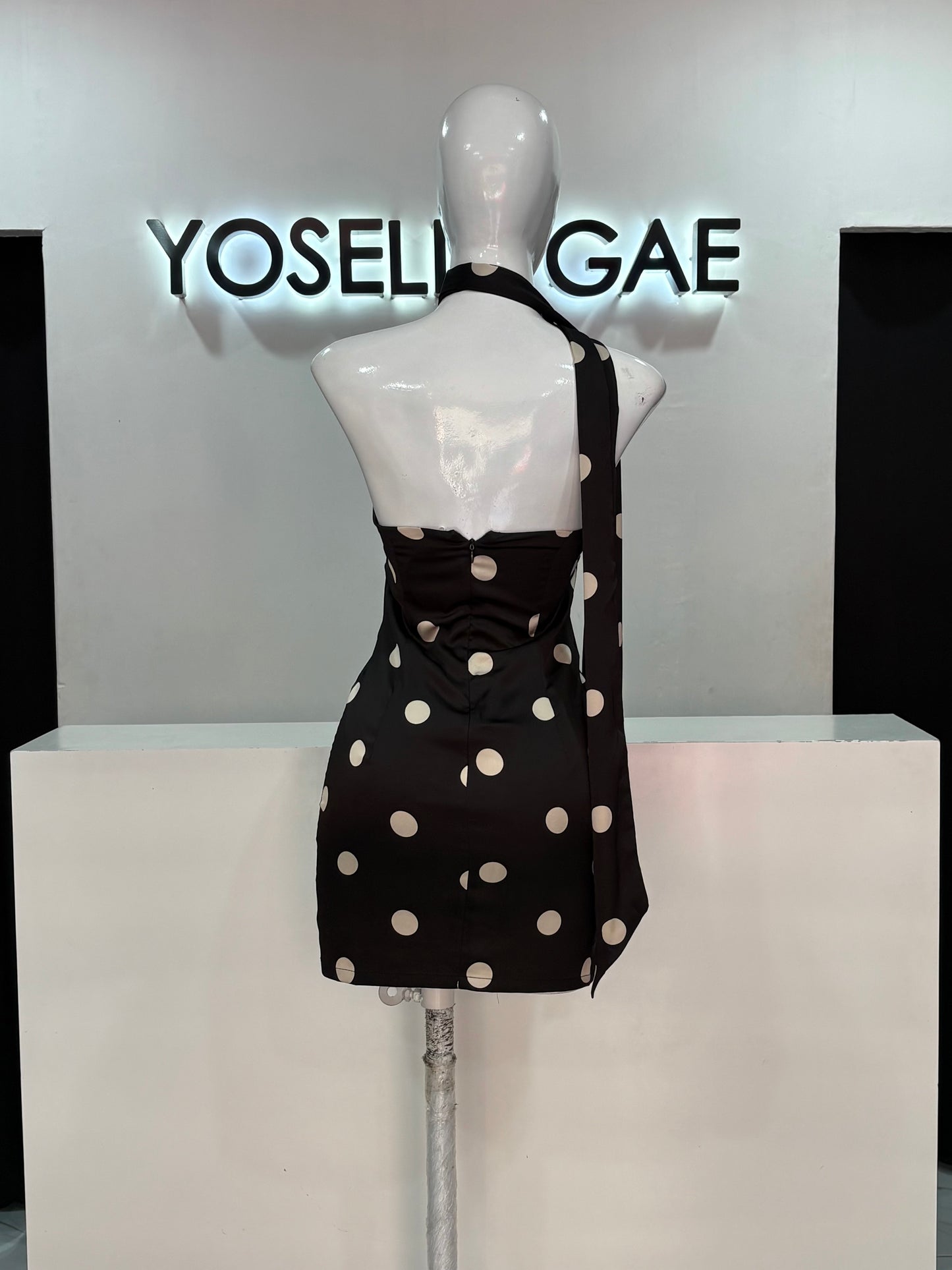 Vestido Lunares Negro