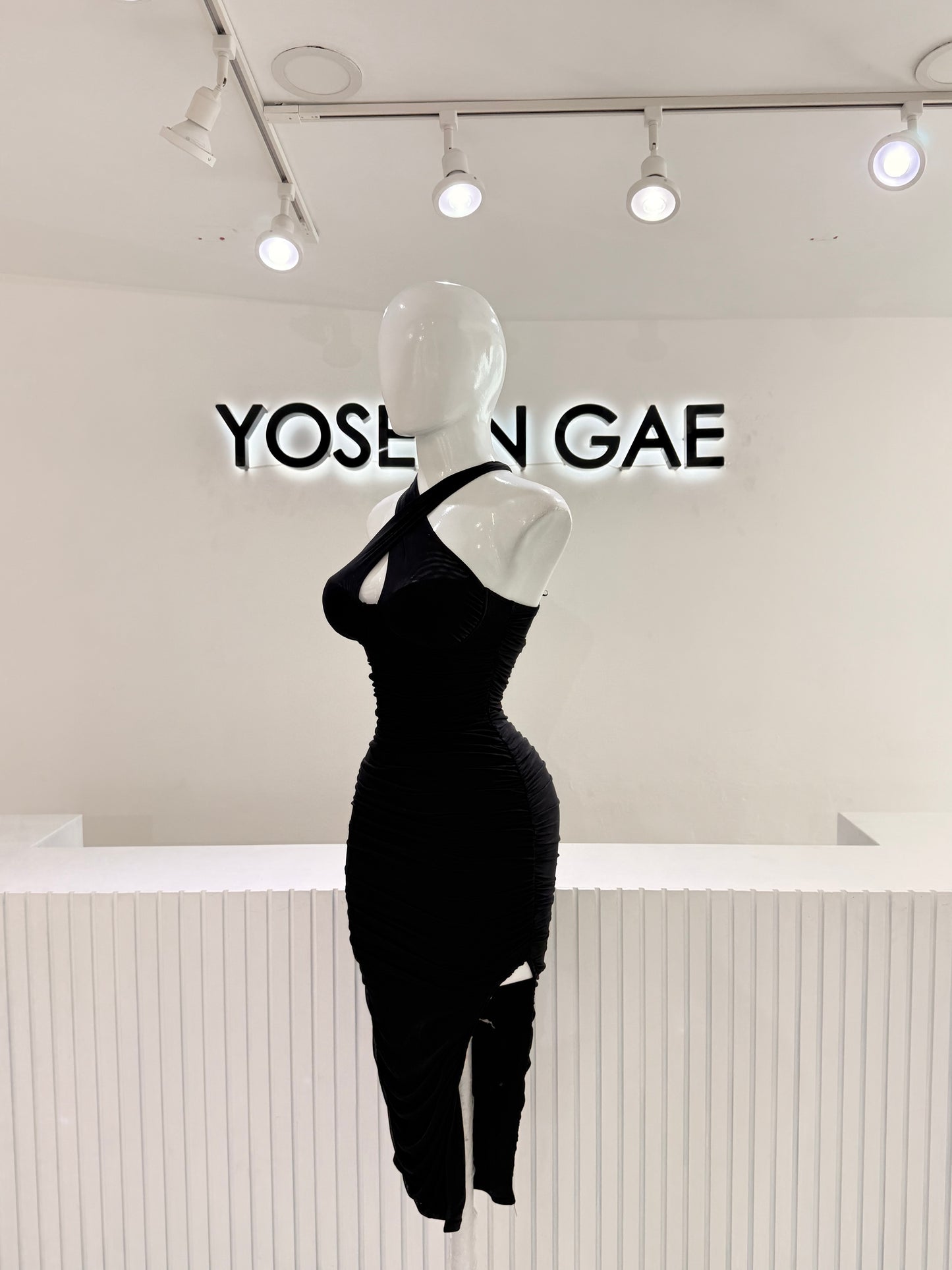 Vestido Cruzado Negro