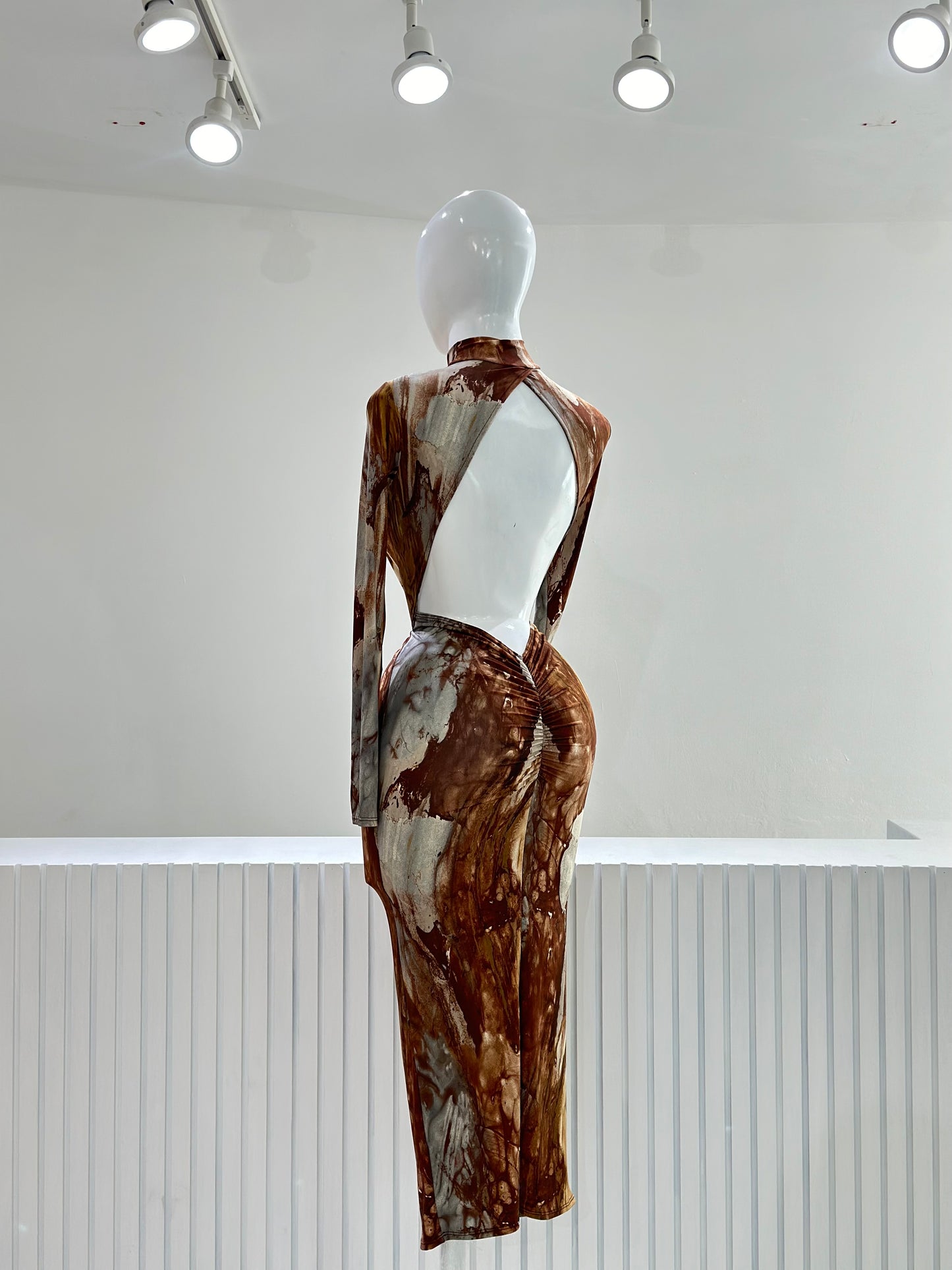Vestido Mármol Coffe