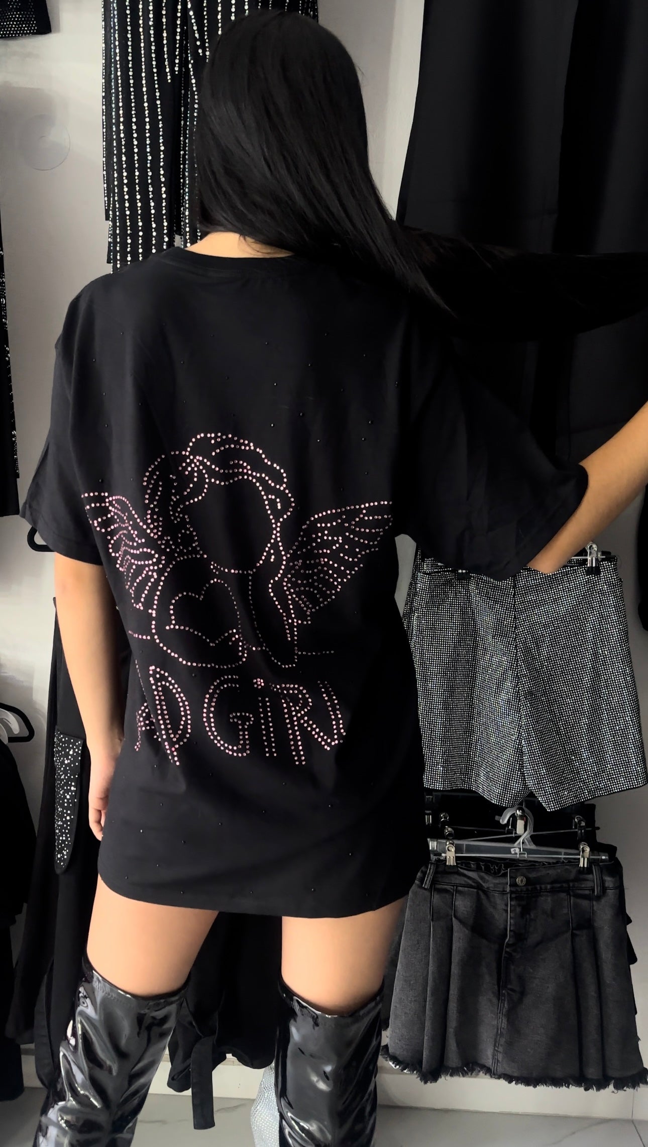 Playera Diamon Sad Girl