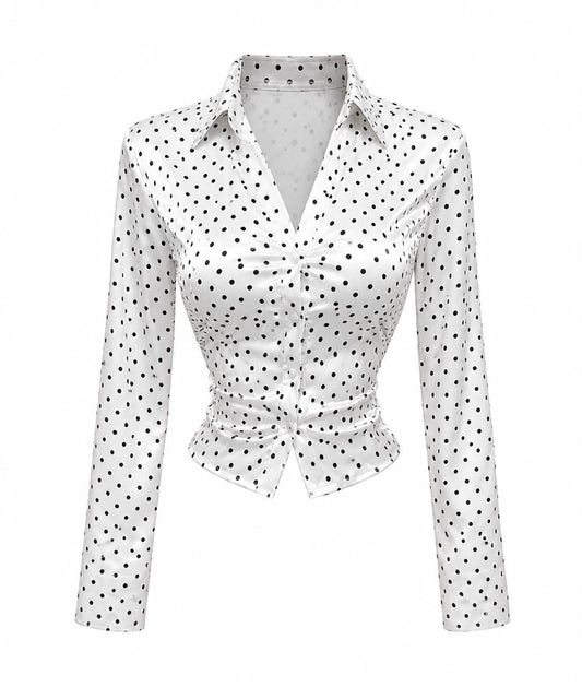 Camiseta Lunares Satin