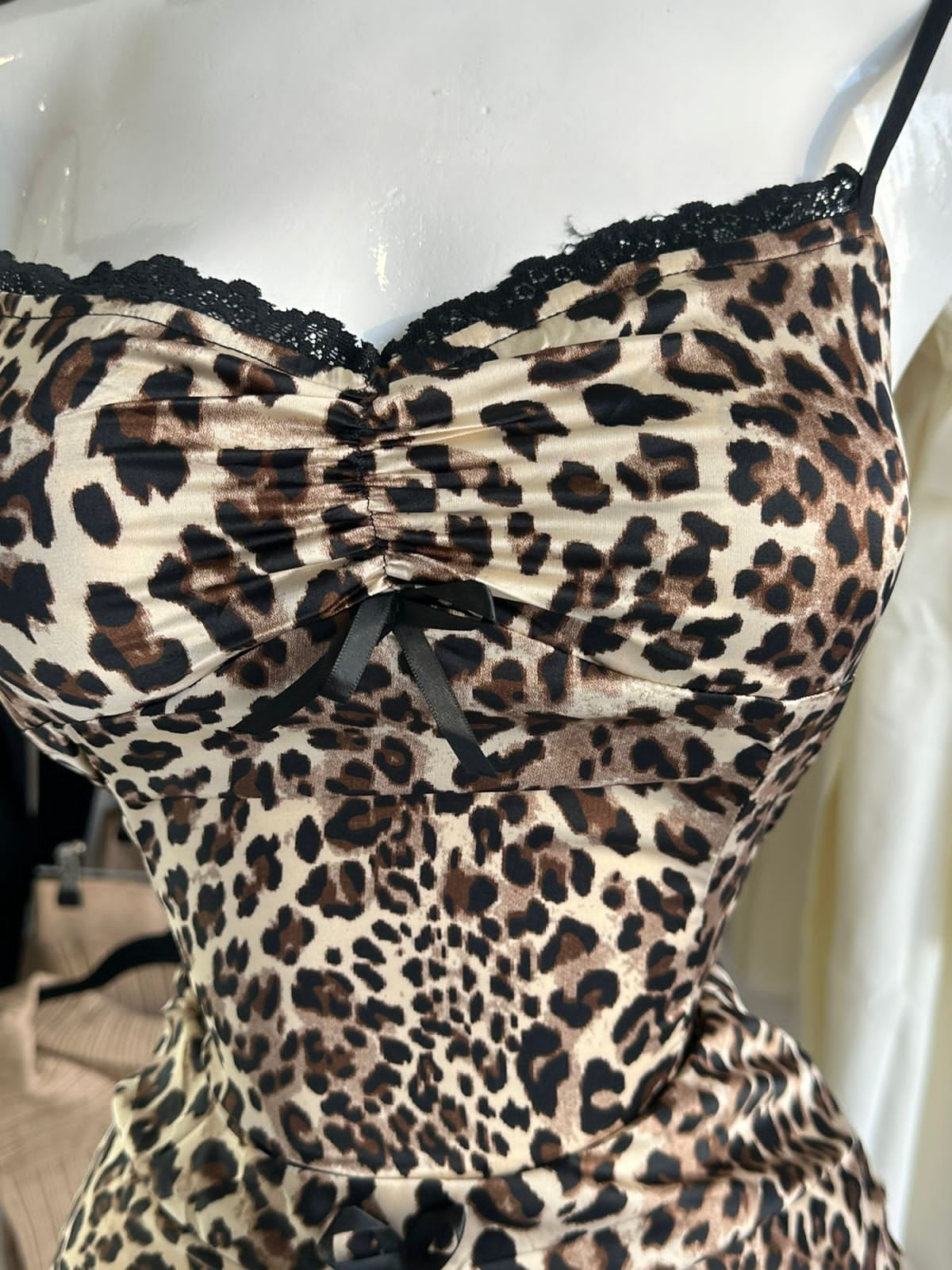 Set Animal Print Satin