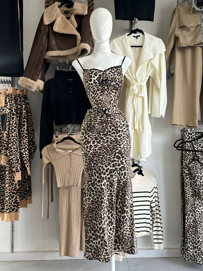 Set Animal Print Satin