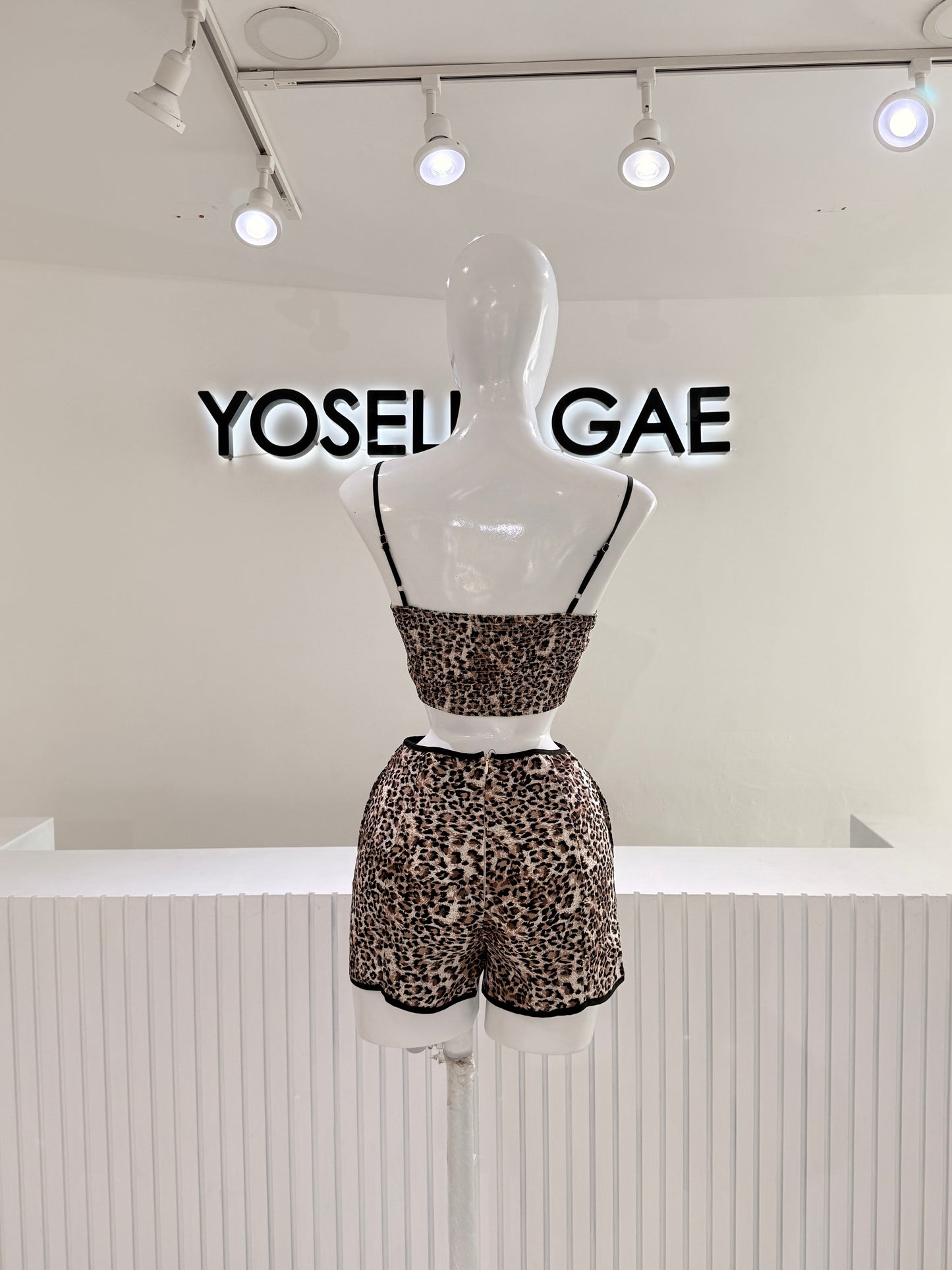 Set Short Animal Print