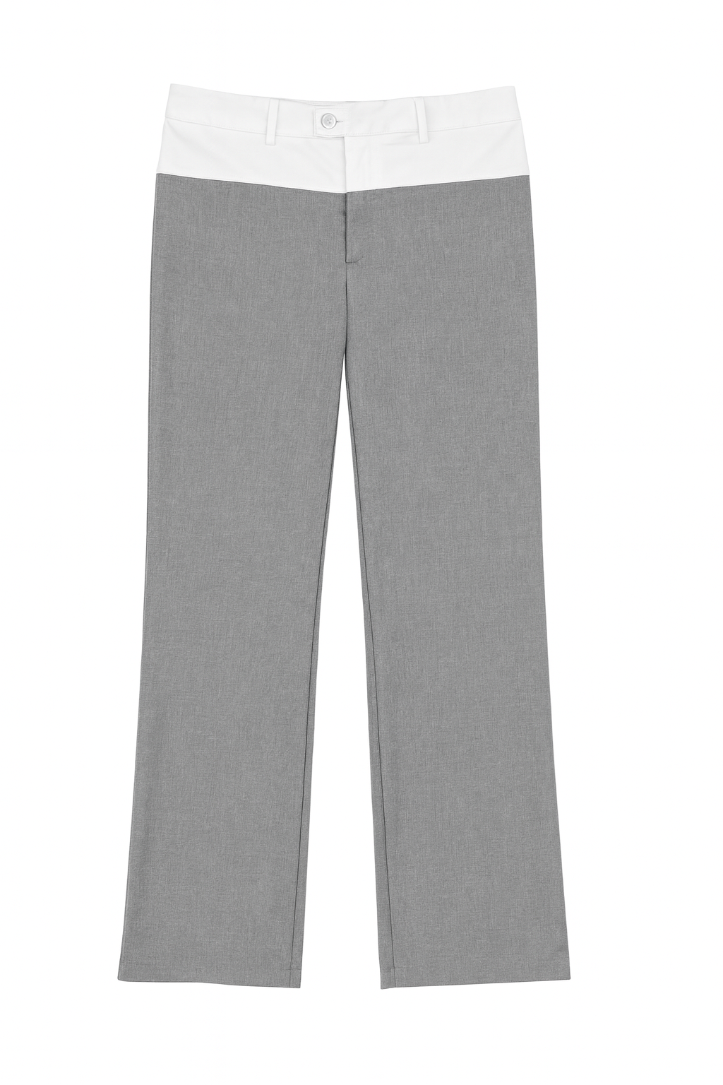 Pantalón Gris Borde