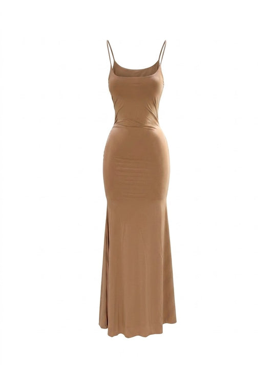 Vestido Nude Clásico