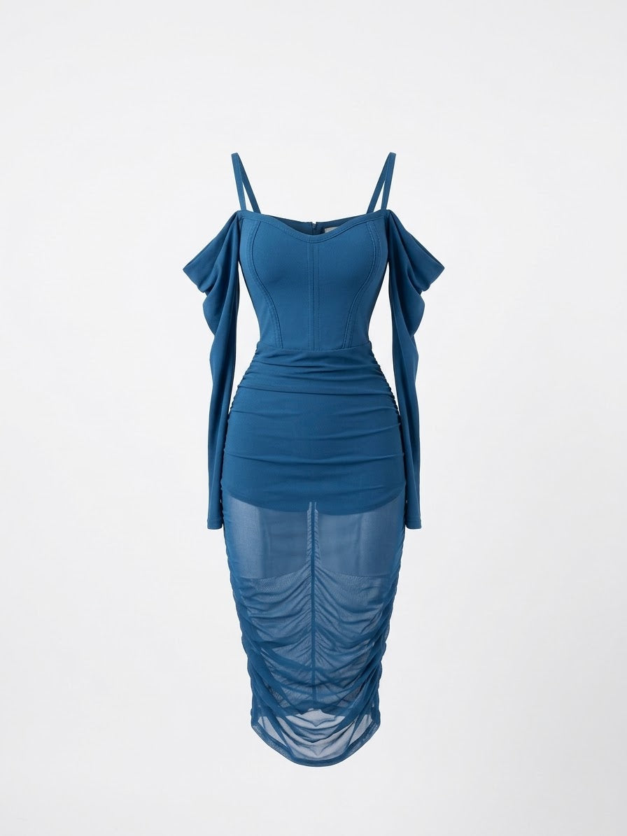 Vestido Celeste