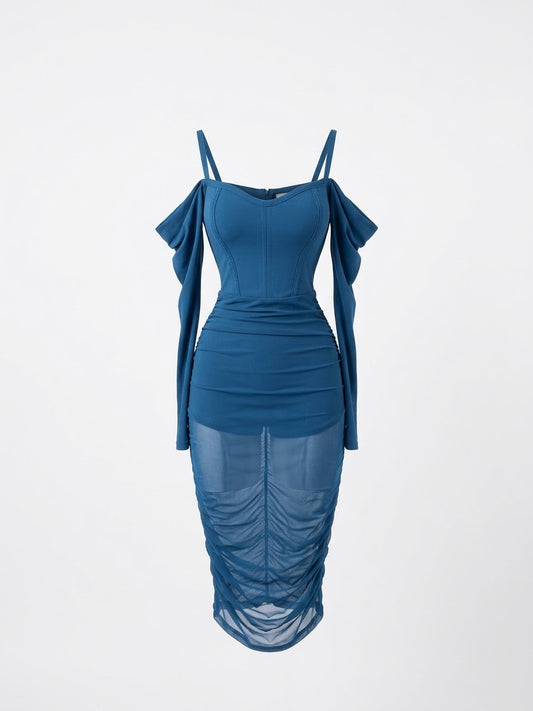 Vestido Celeste