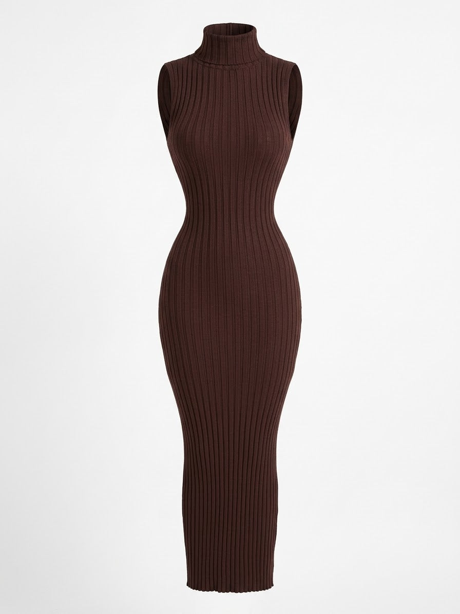 Vestido Tejido Cuello