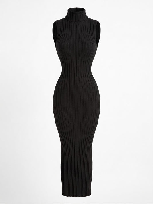 Vestido Tejido Cuello